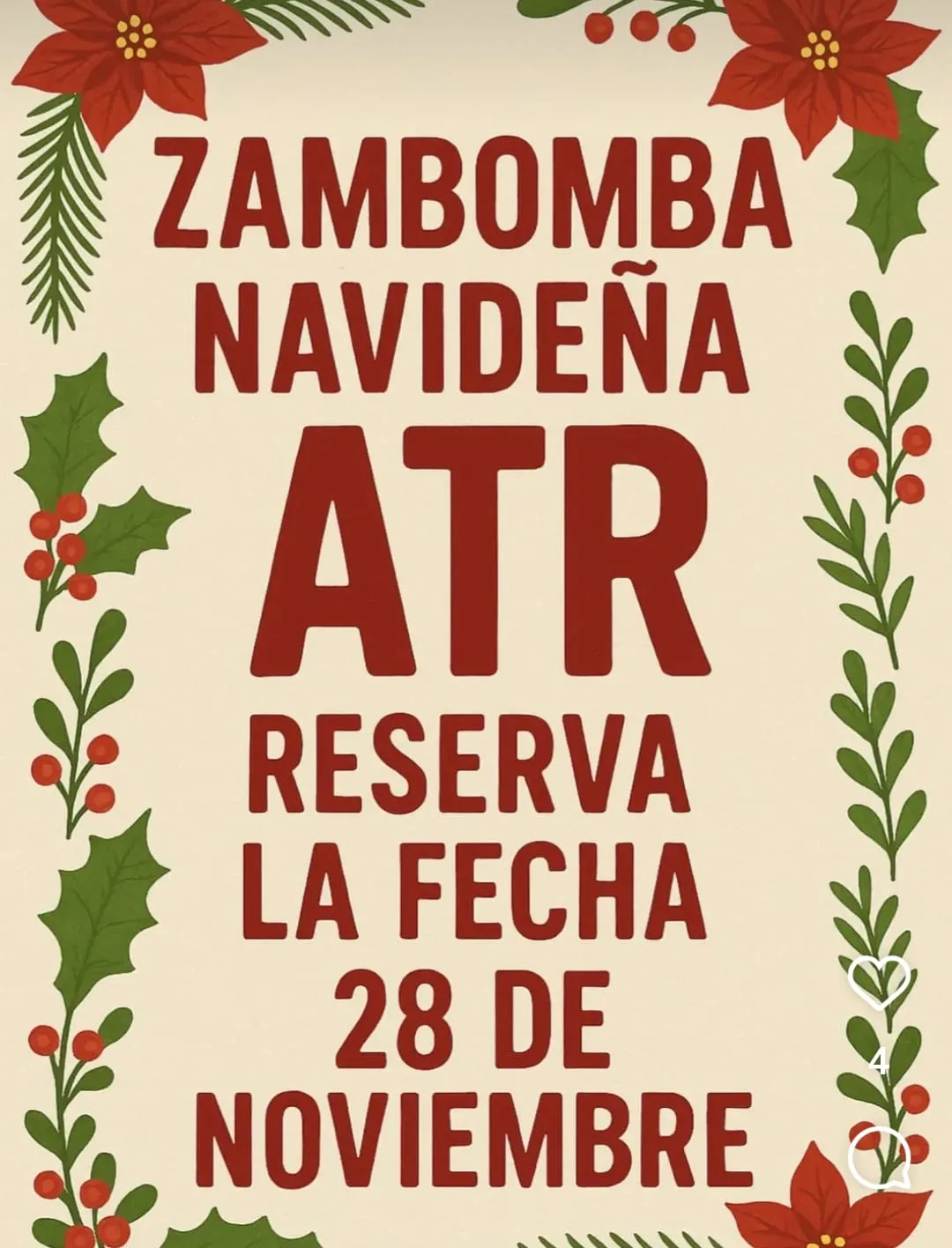 Cartel de ¡La Zambomba del siglo!