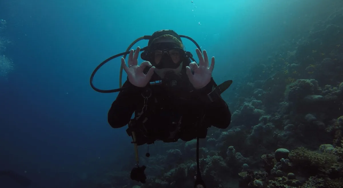 Cartel de Curso de buceo Open Water 2025
